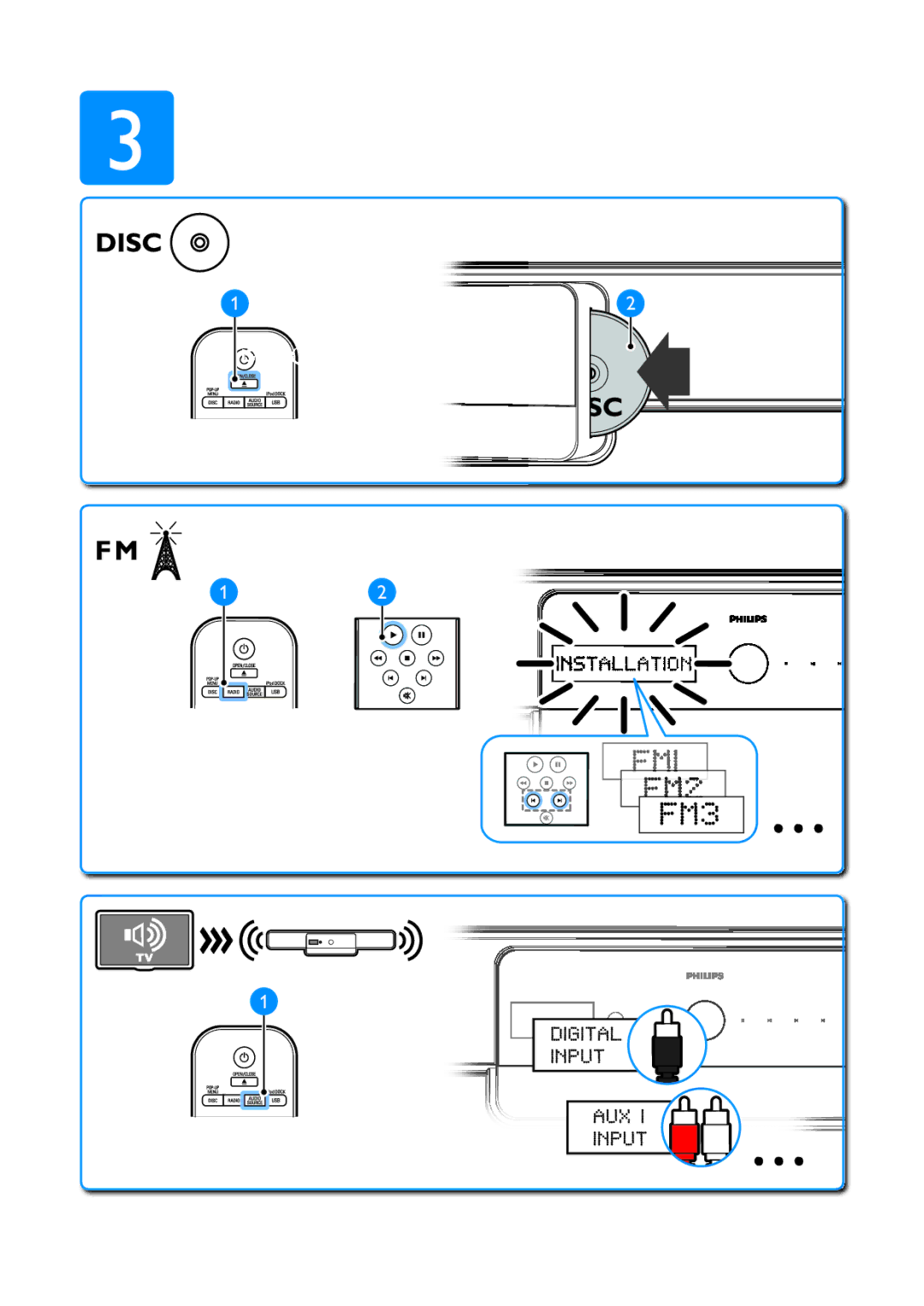 Philips HTS8160B, HTS8161B quick start 