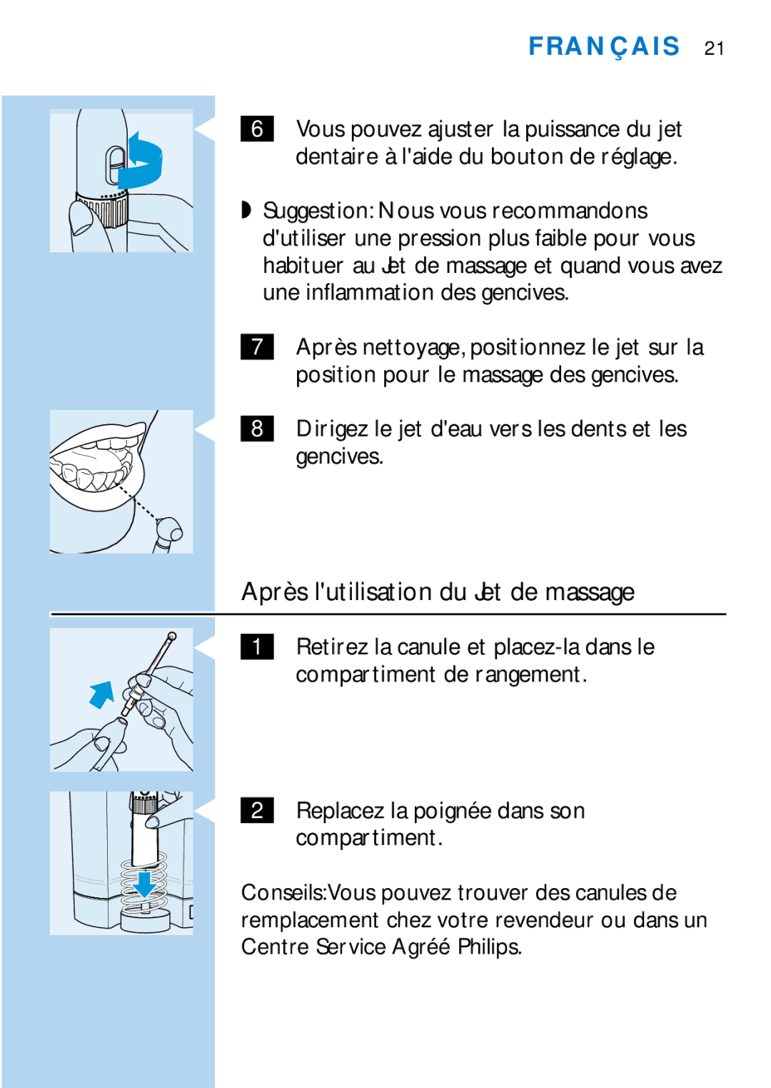 Philips HX2225 manual Français 