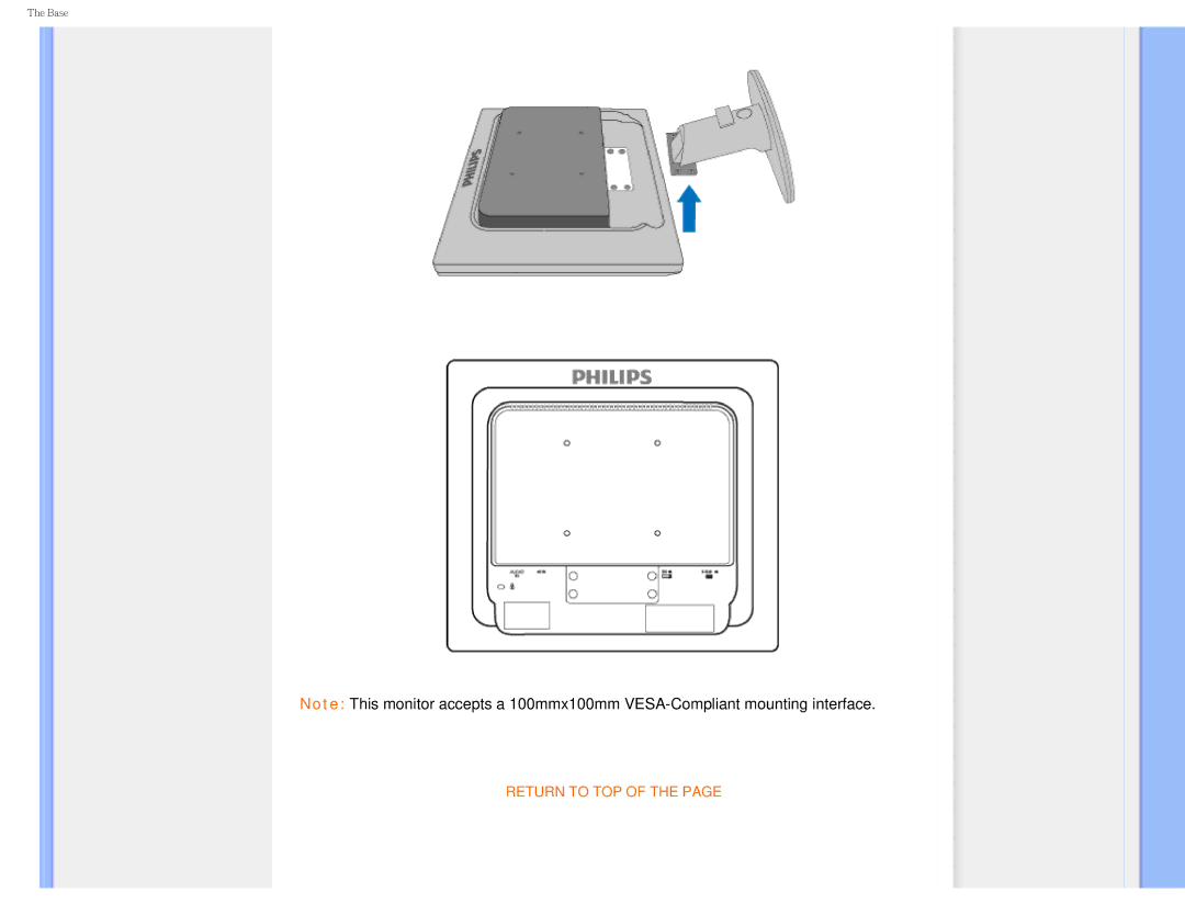 Philips I7SIA user manual Return to TOP 