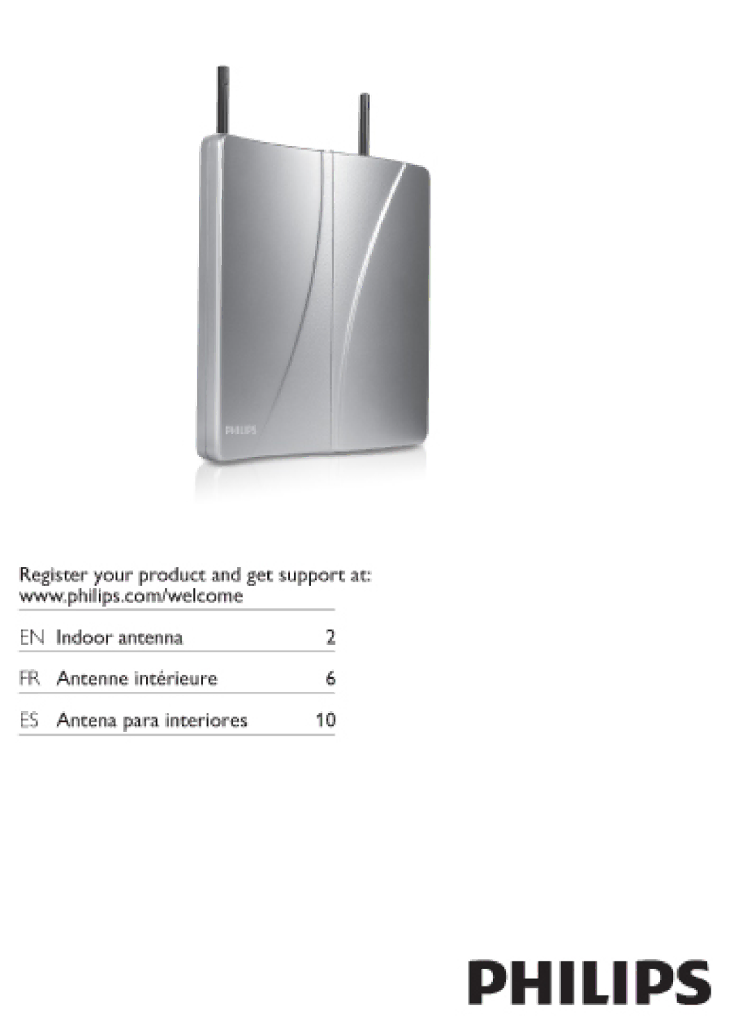 Philips Indoor Antenna manual 