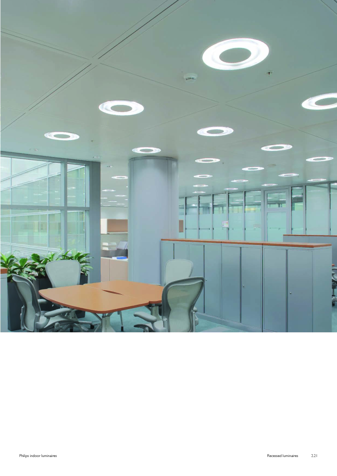 Philips Indoor Luminaires manual Recessed luminaires 