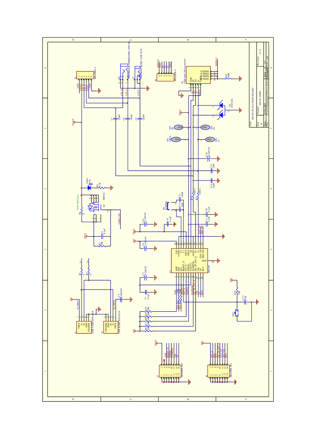 Philips ISP1301 manual 5VOUT 