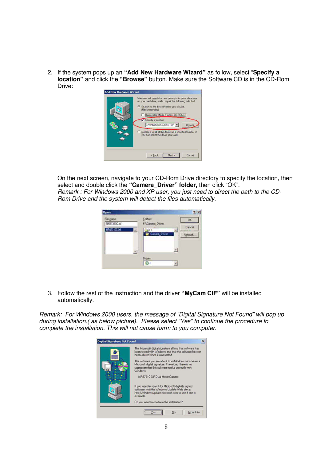 Philips Keychain Digital Camera manual 