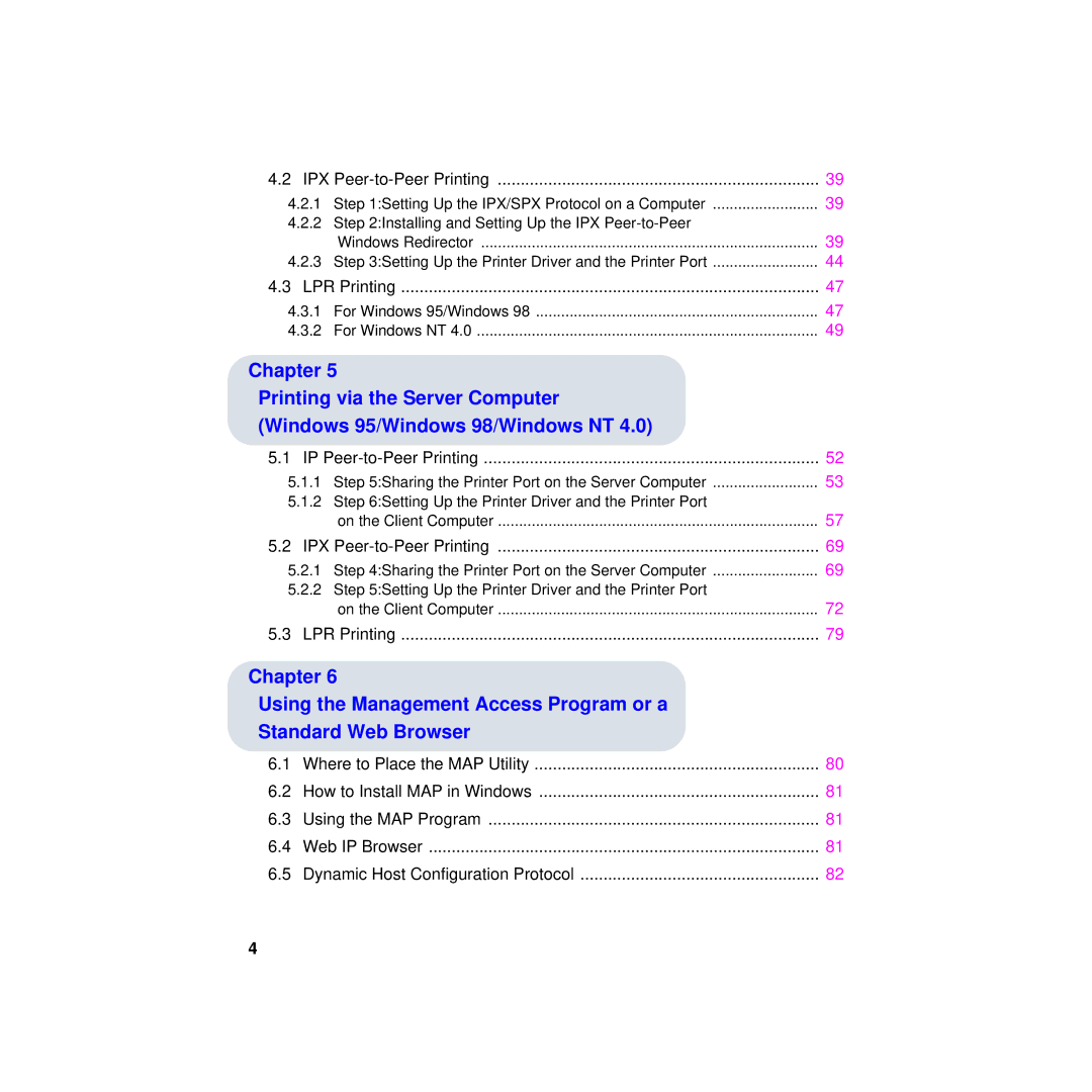 Philips KX-PNBC8 manual Chapter 