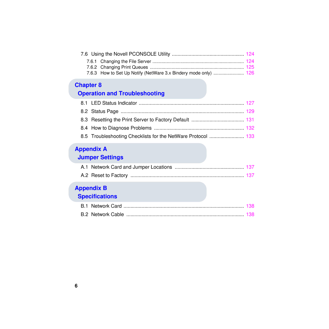 Philips KX-PNBC8 manual Appendix a Jumper Settings 