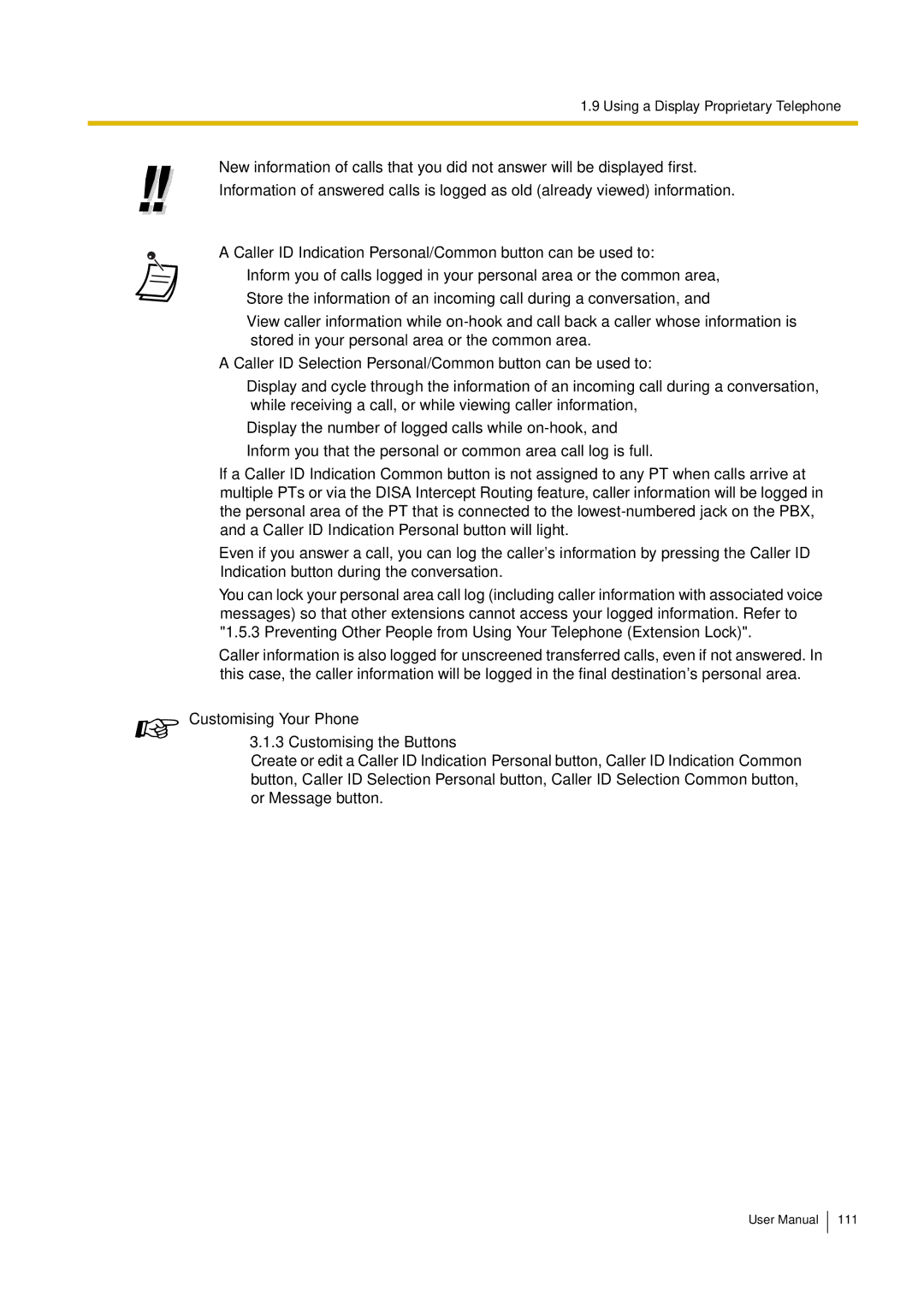 Philips KX-TEA308 user manual 111 