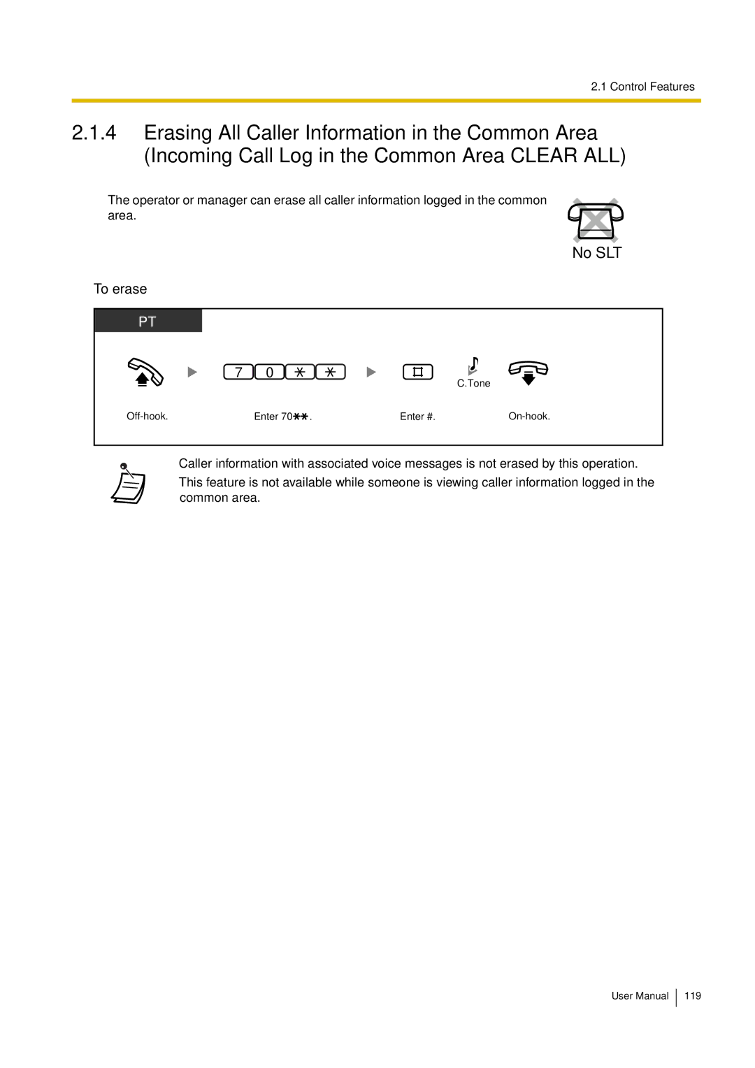 Philips KX-TEA308 user manual 119 