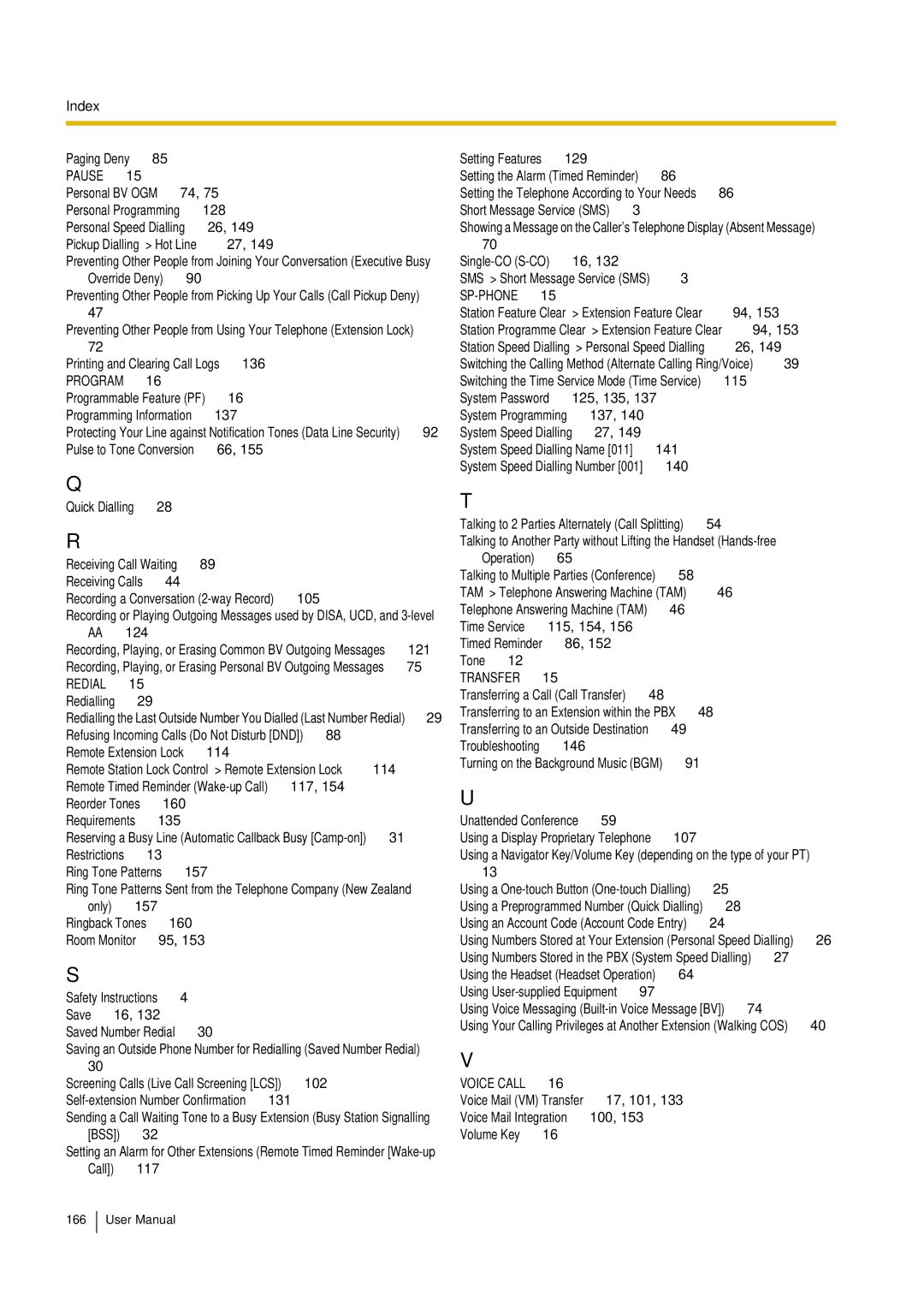 Philips KX-TEA308 user manual Pause 