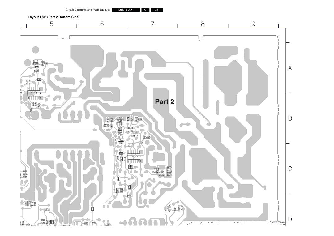 Philips L06.1E AA technical specifications Layout LSP Part 2 Bottom Side 