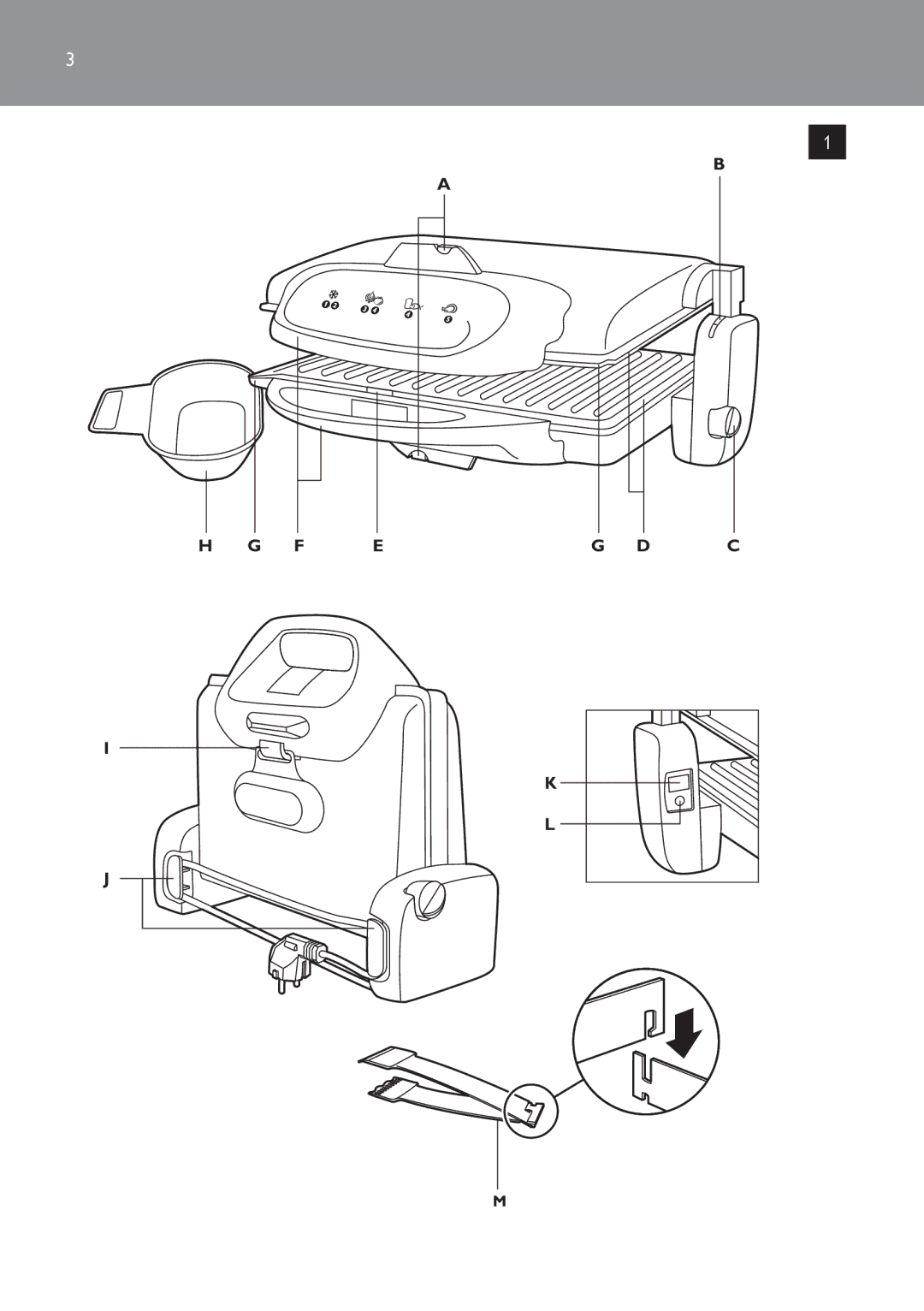 Philips L1700, L298, L284, L283, L281, L1701, L1702, L282 manual F Eg D C 