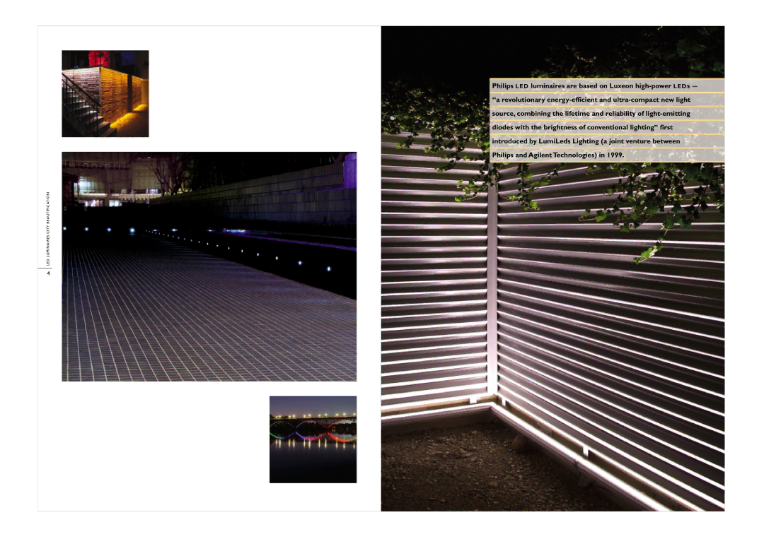 Philips manual LED Luminaires City Beautification 