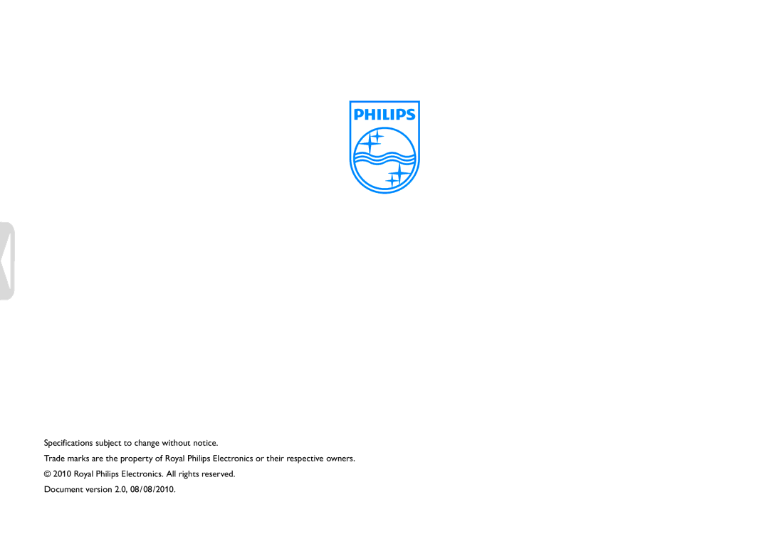 Philips LFH0652 user manual 