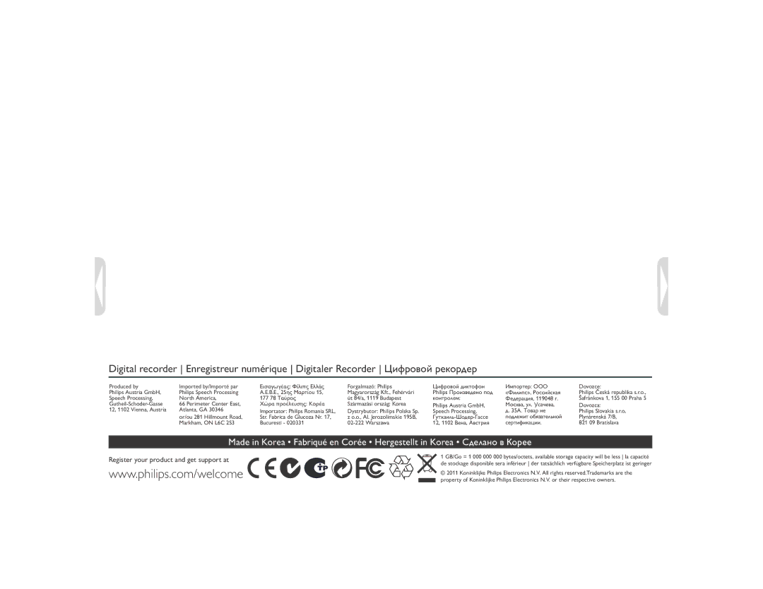 Philips LFH0655 user manual 1SPEVDFECZ NQPSUFECZ*NQPSUÌQBS 