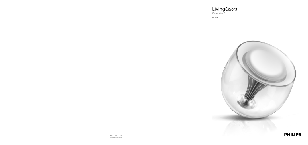 Philips livingcolors manual LivingColors, Generation2 