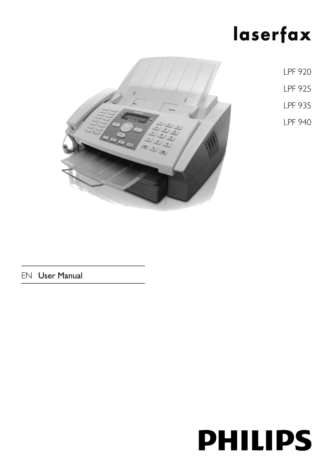 Philips LPF 925, LPF 940, LPF 935, LPF 920 user manual Lpf 