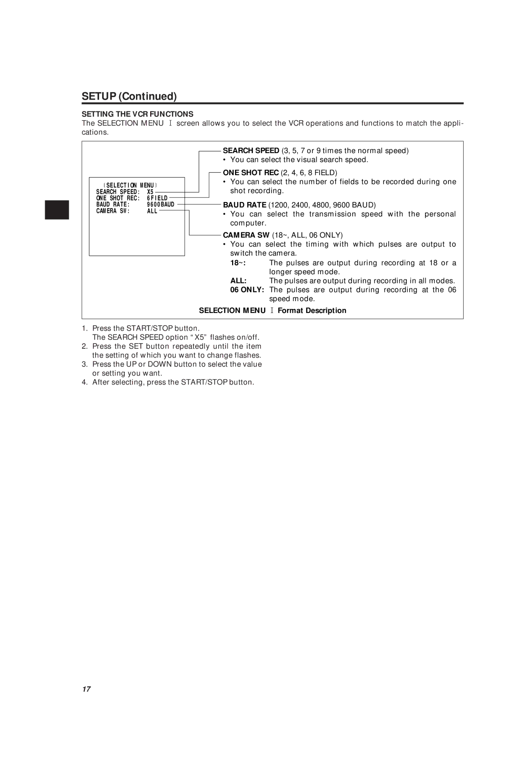 Philips LTC 3963/51 manual Camera SW 18~, ALL, 06 only 