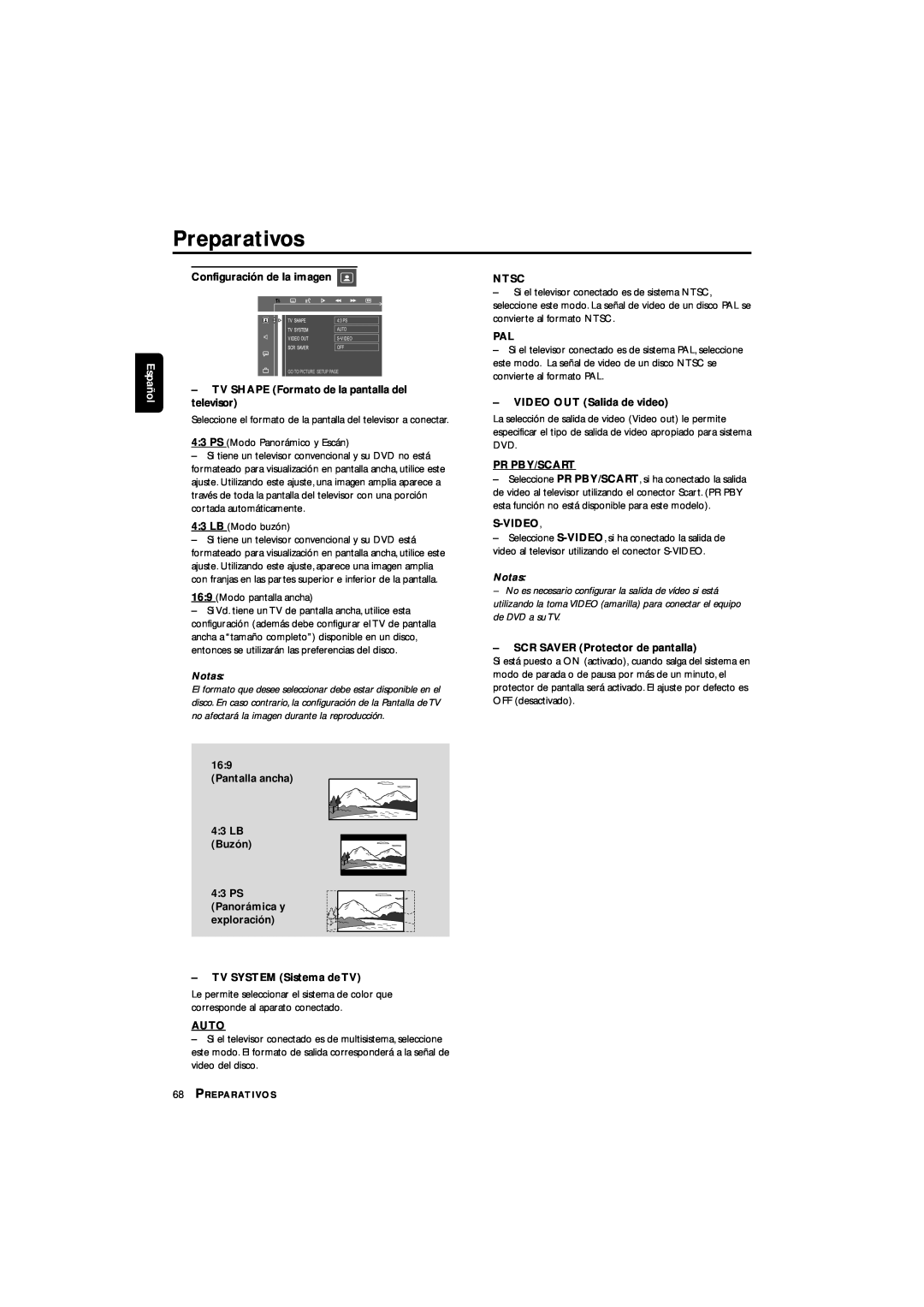 Philips LX3700D manual Preparativos 
