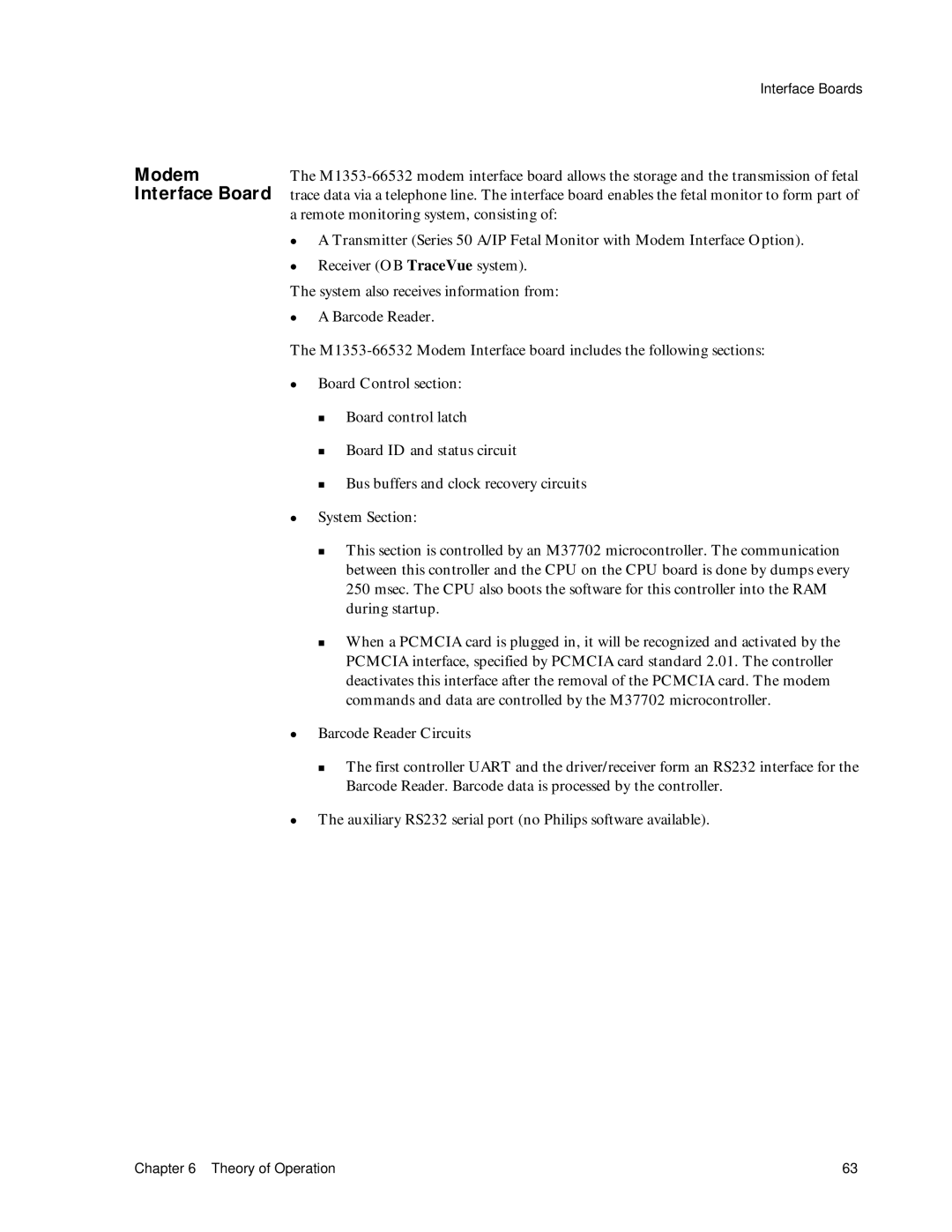 Philips M1351A, M1353A manual During startup 