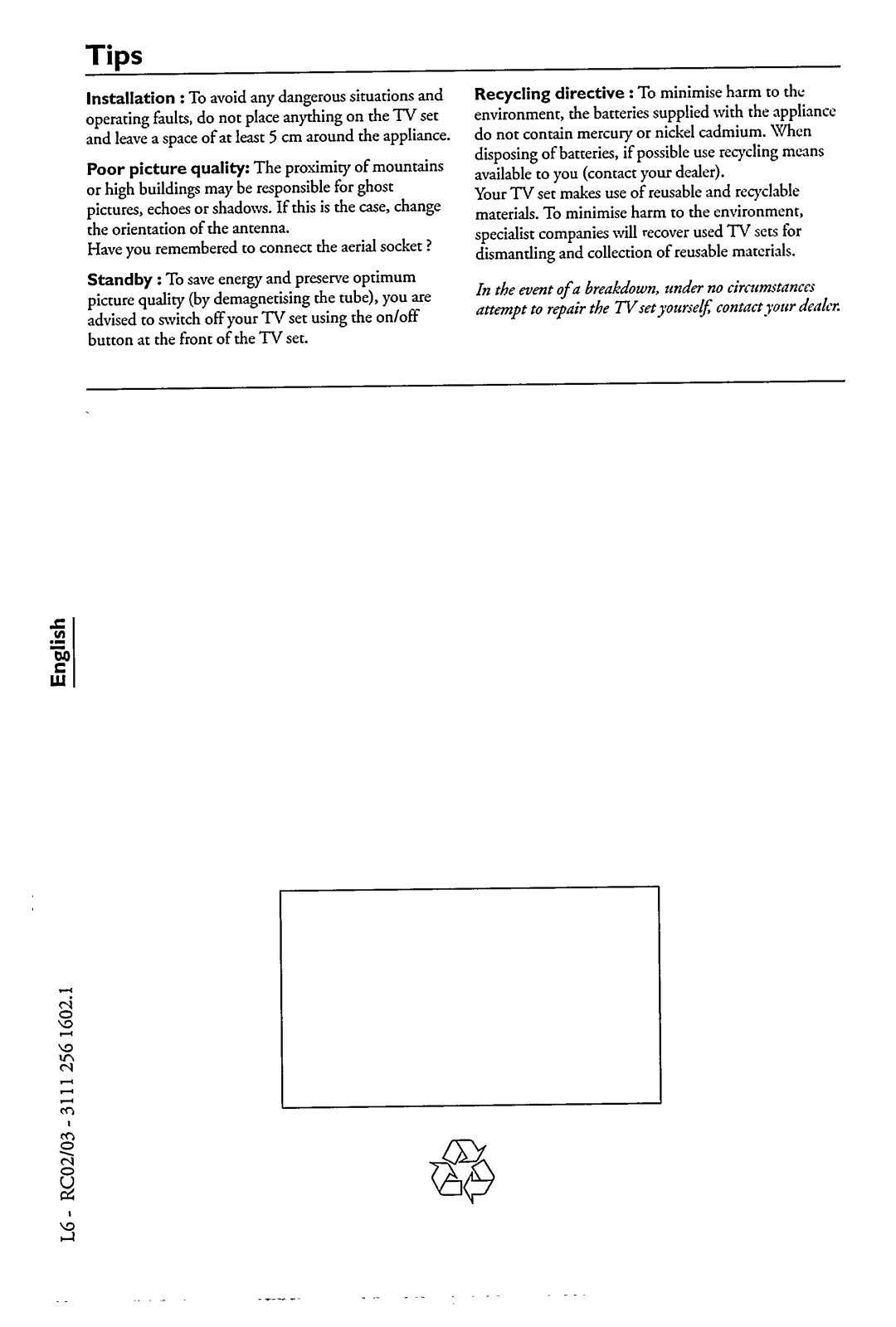 Philips M1432/07, M2052, M2152, M2032, M1452 manual 