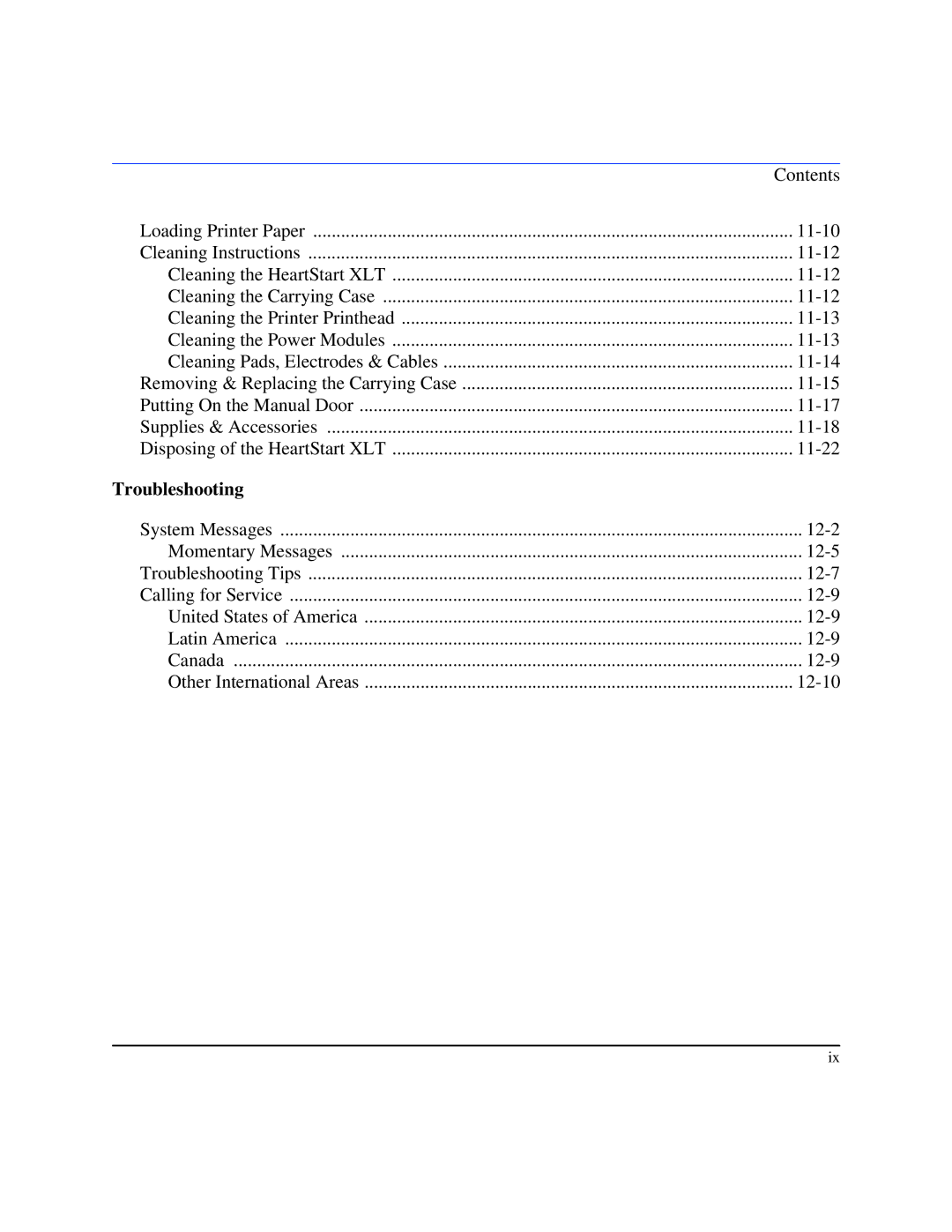 Philips M3500B manual Troubleshooting 