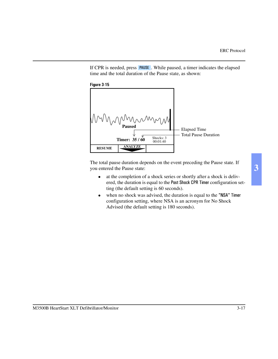 Philips M3500B manual Paused, Timer 35 / 60 