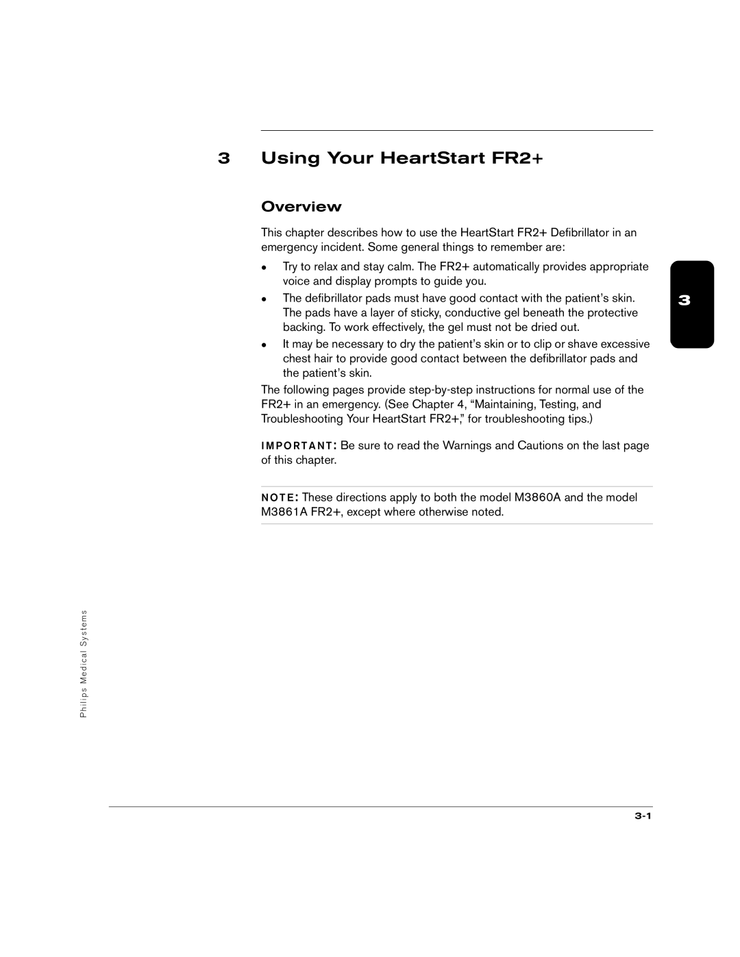 Philips M3860A, M3861A manual Using Your HeartStart FR2+, Overview 