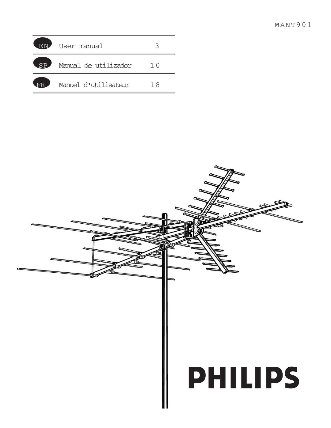 Philips MANT901 user manual 