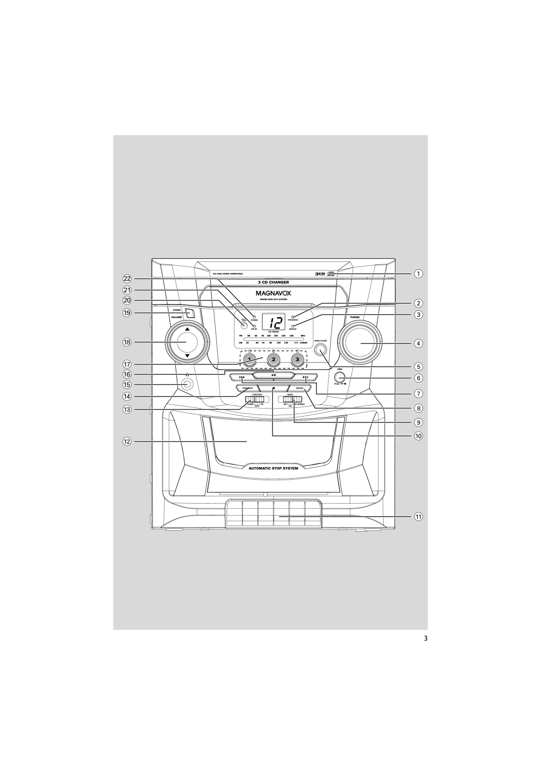 Philips MAS85 owner manual 