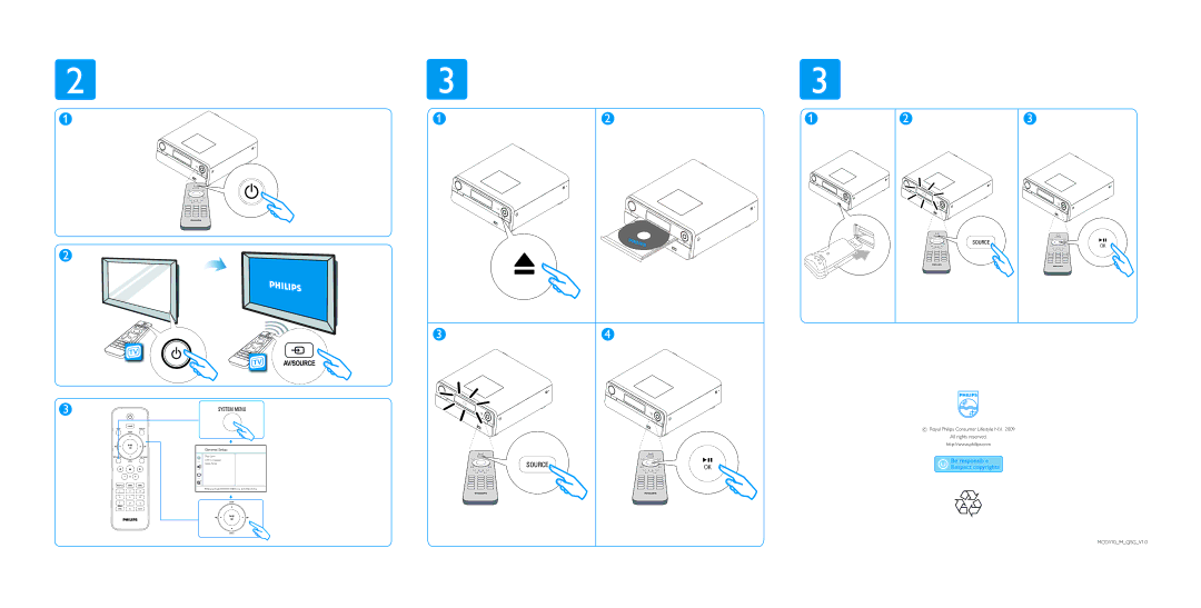 Philips MCD110/94 user manual Usb 