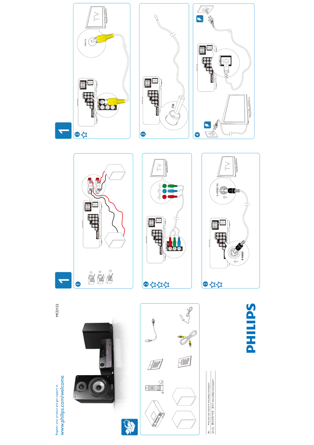 Philips MCD122/93 user manual Video 