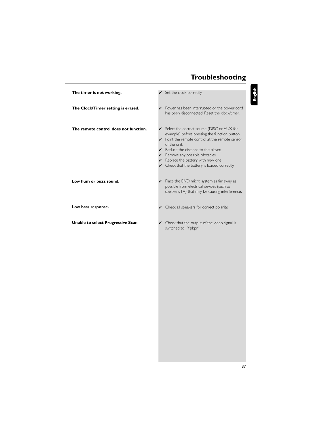 Philips MCD139B owner manual Set the clock correctly 