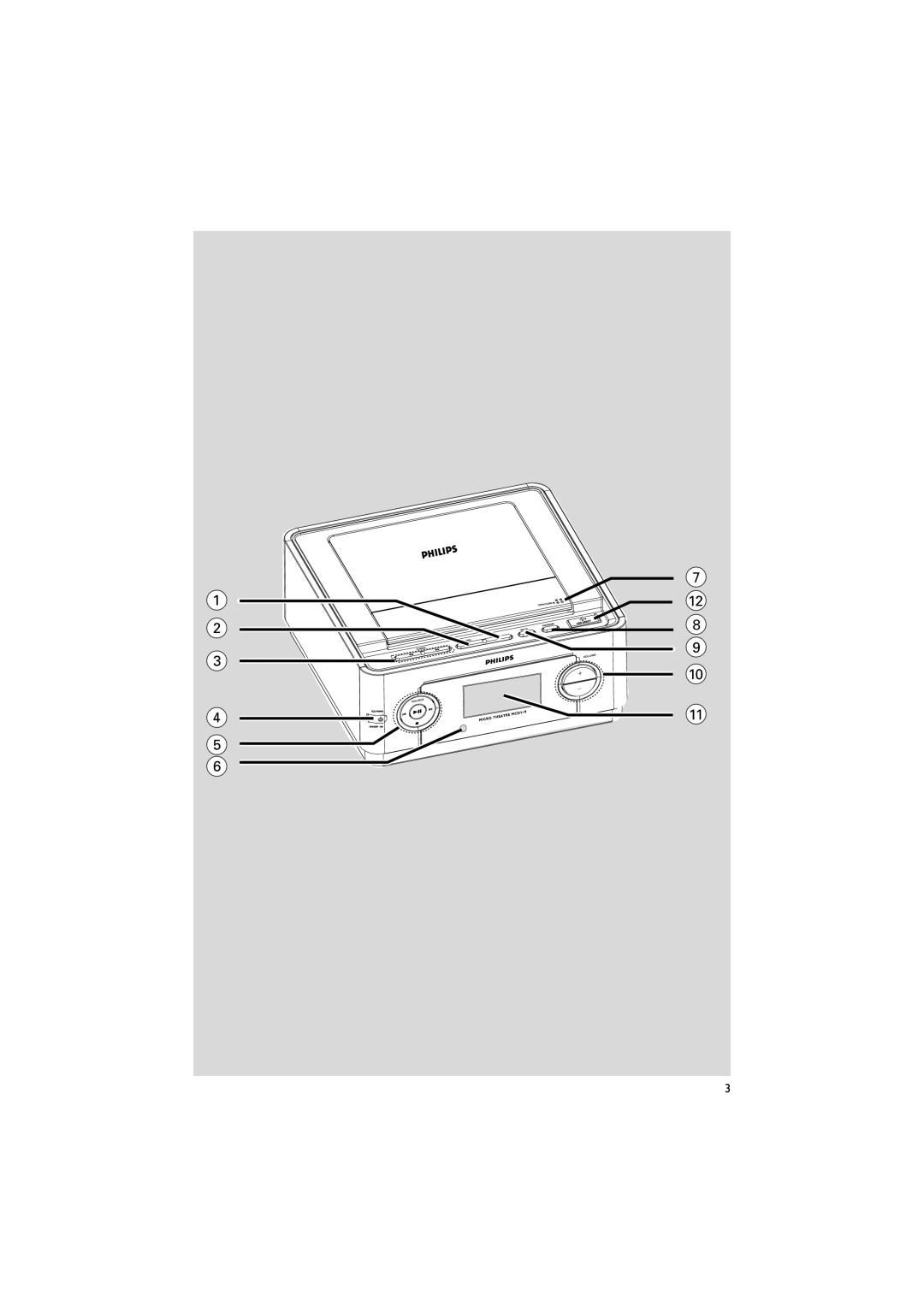 Philips MCD149/05 user manual 