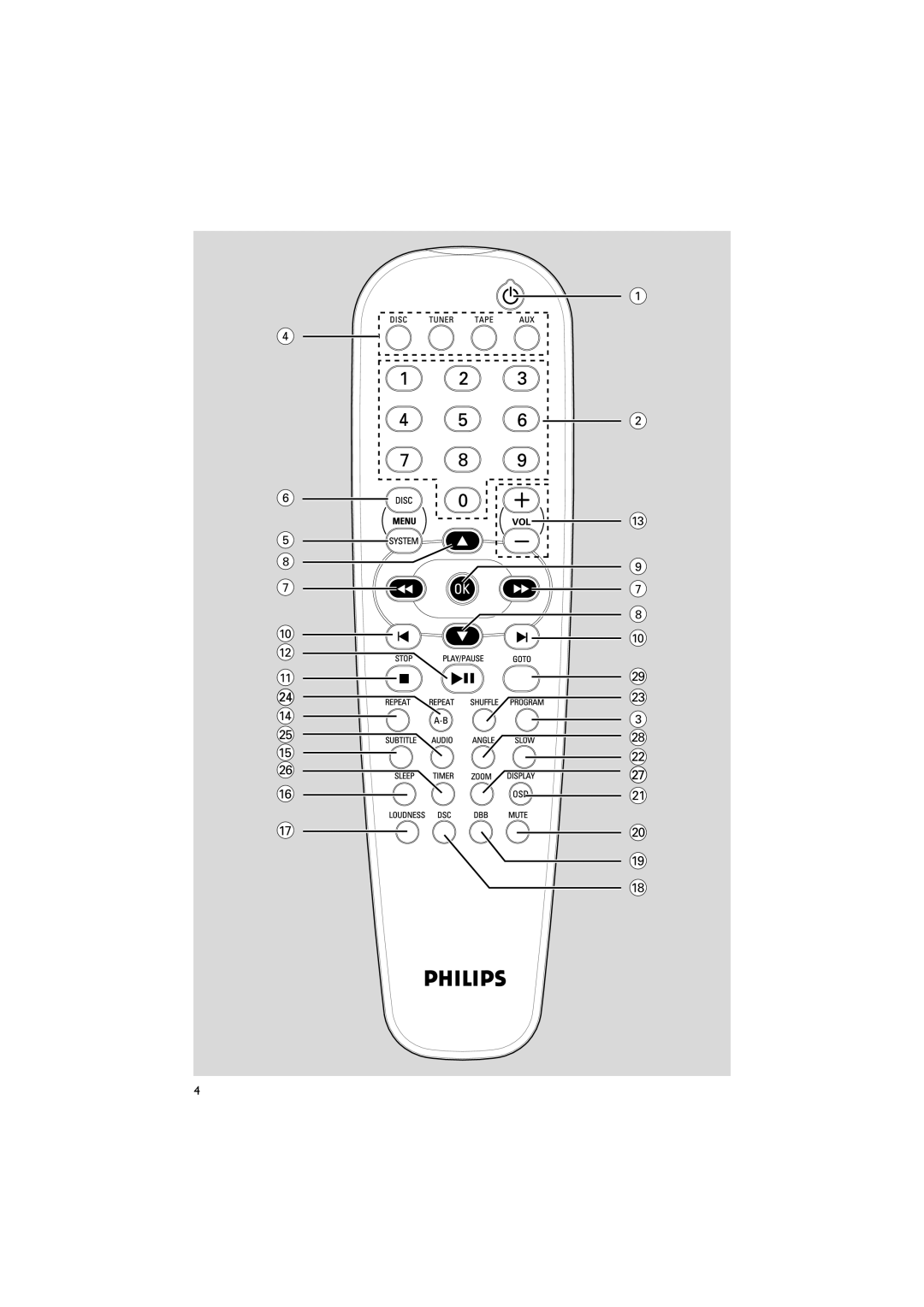 Philips MCD295/05 user manual 