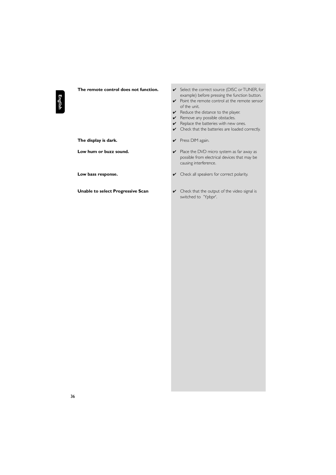 Philips MCD703 owner manual English 