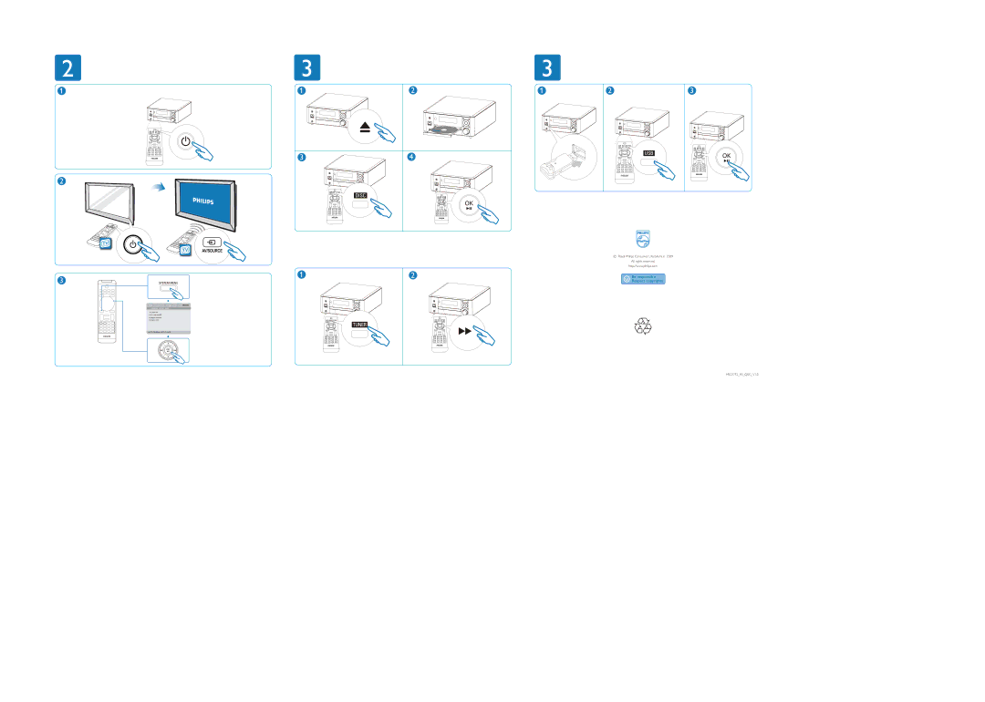 Philips MCD712/93 user manual OSD Language Divxr VOD 