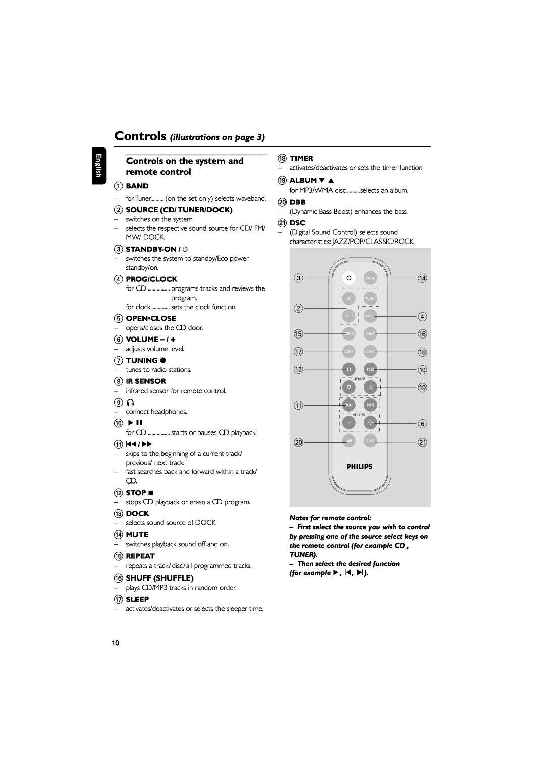 Philips MCM138D user manual 