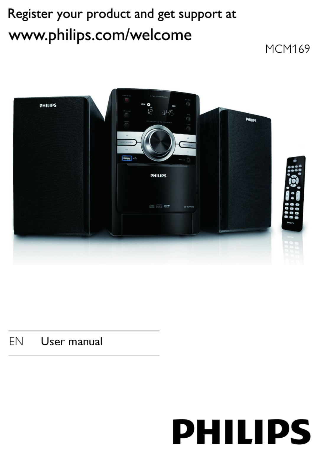 Philips MCM169 user manual 