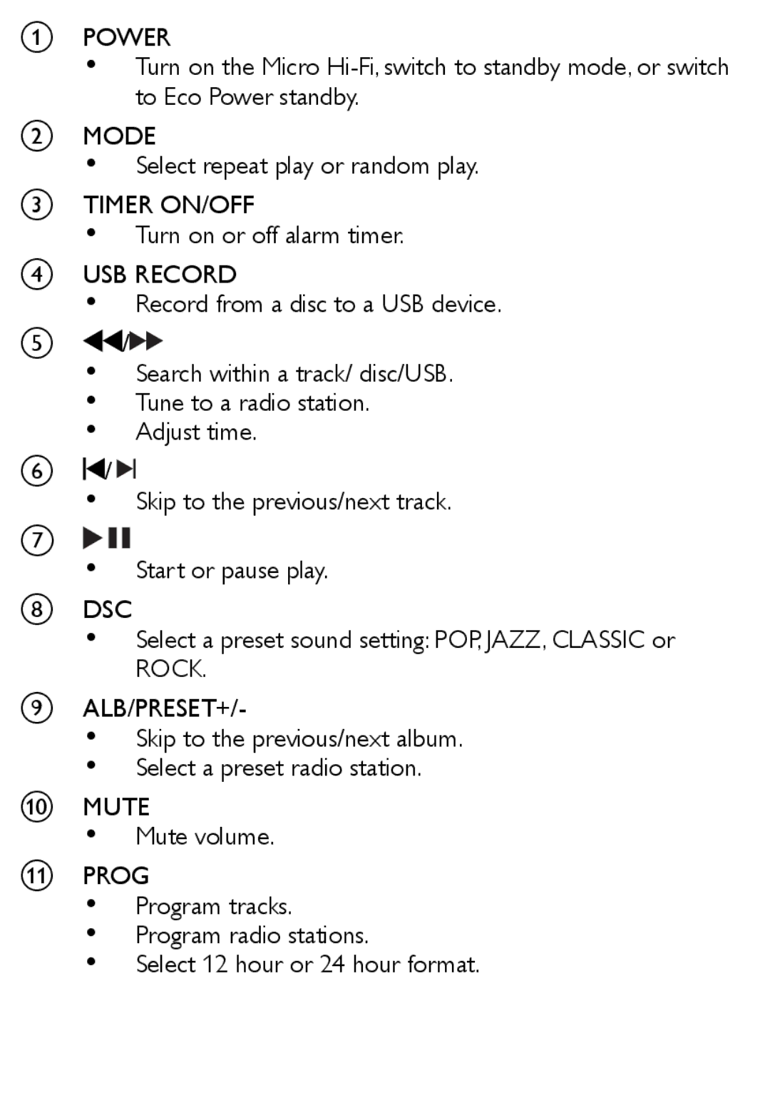 Philips MCM169/12 user manual Tune to a radio station 