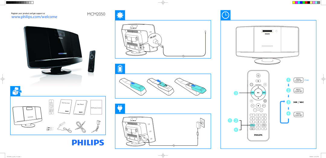 Philips MCM2050 user manual Sec 