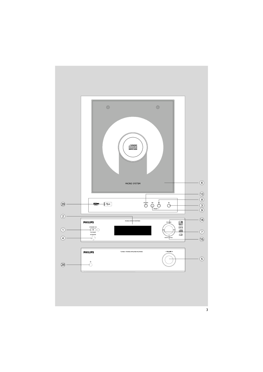 Philips MCM704D owner manual 