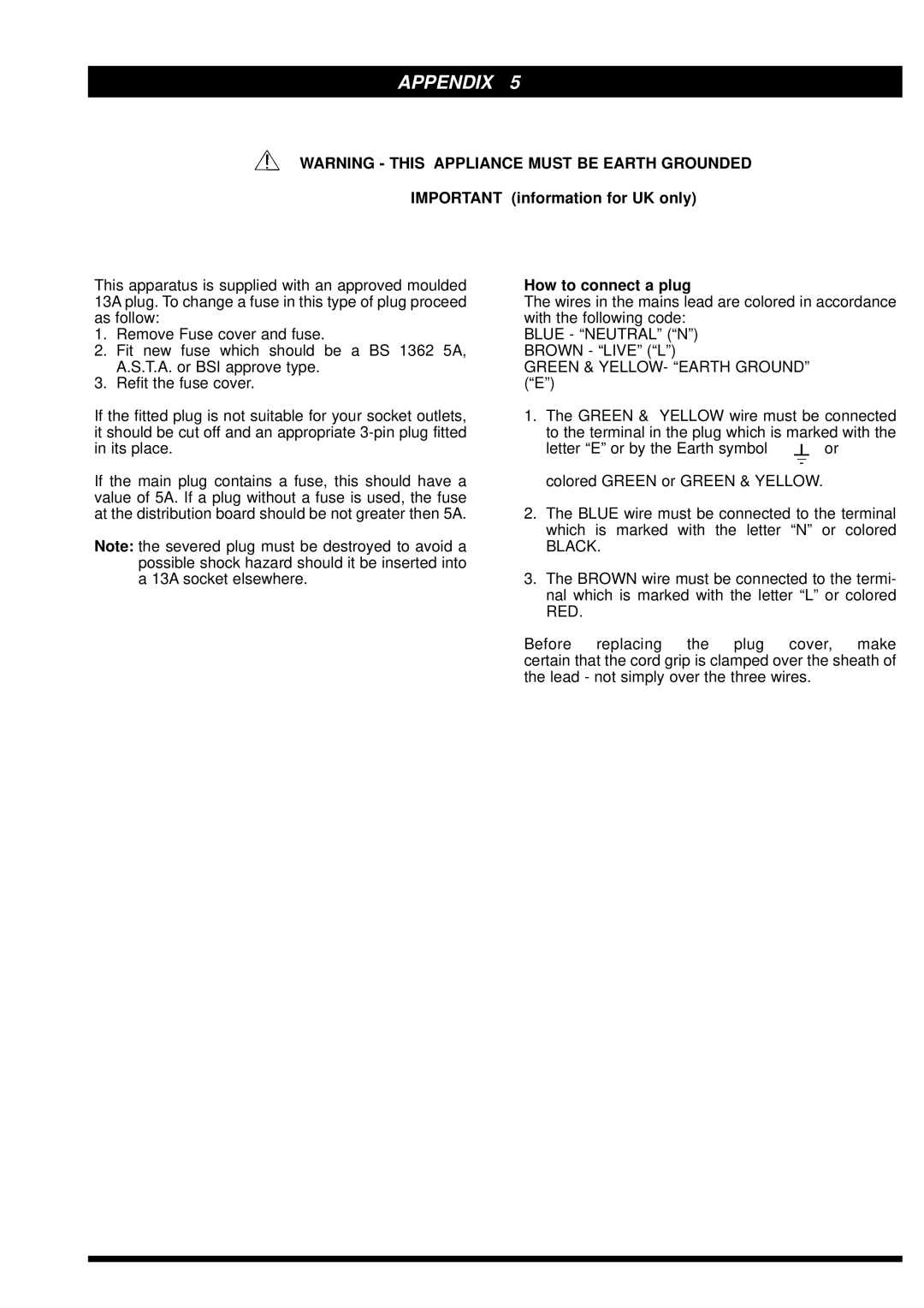 Philips MGD403, MGD203 user manual How to connect a plug 