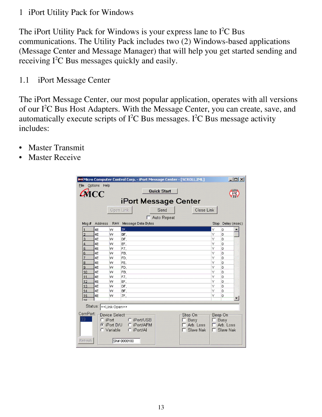 Philips MIIC-201D/U manual 