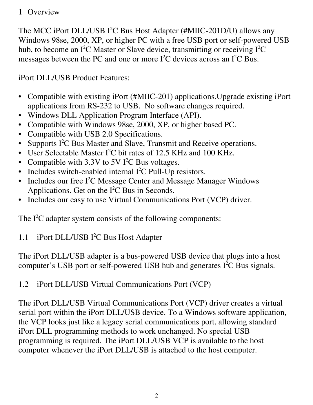 Philips MIIC-201D/U manual 