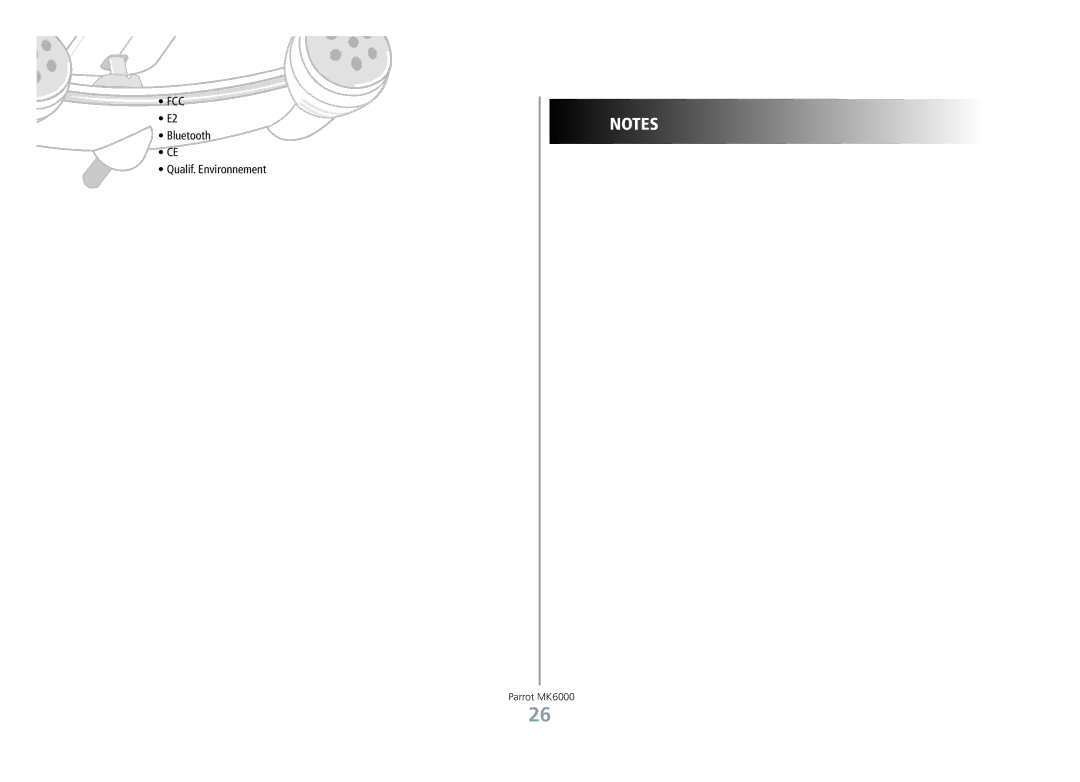 Philips MK6000 manual Bluetooth Qualif. Environnement 