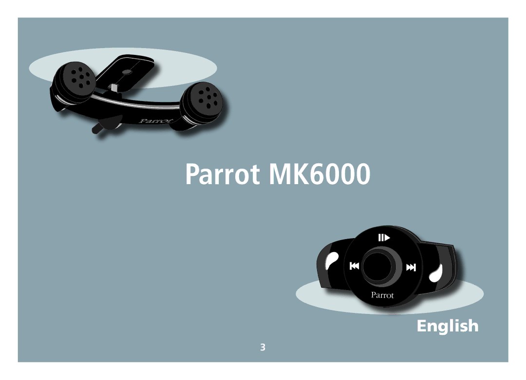 Philips manual Parrot MK6000 