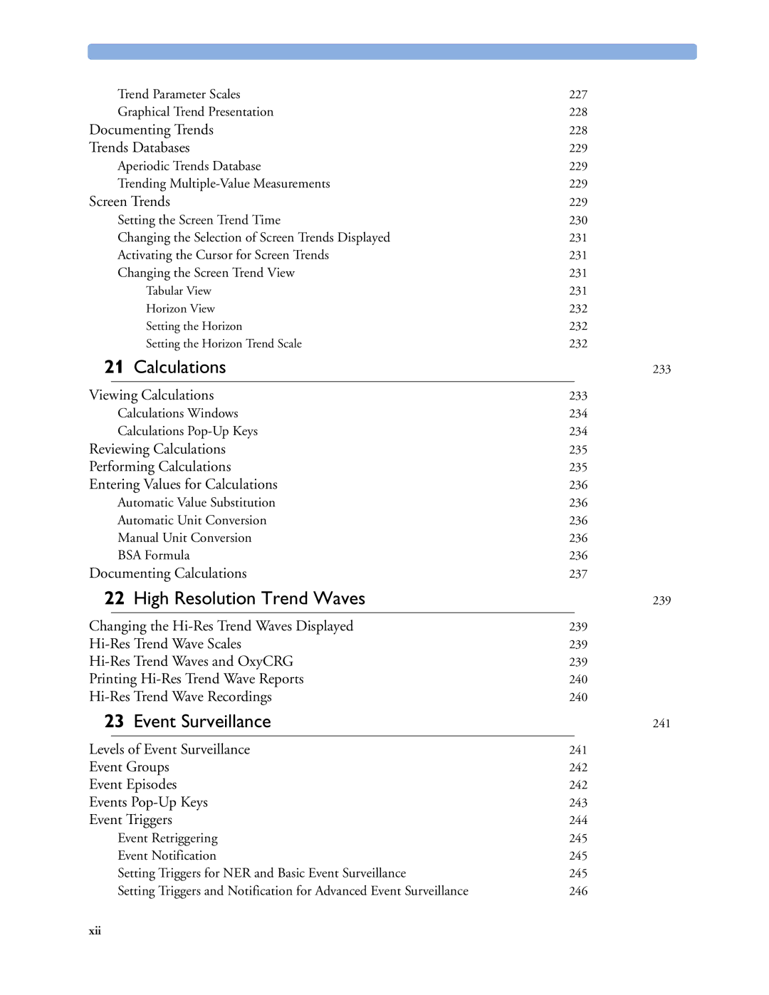 Philips MP40/50, MP60/70/80/90, MP20/30 manual Calculations 