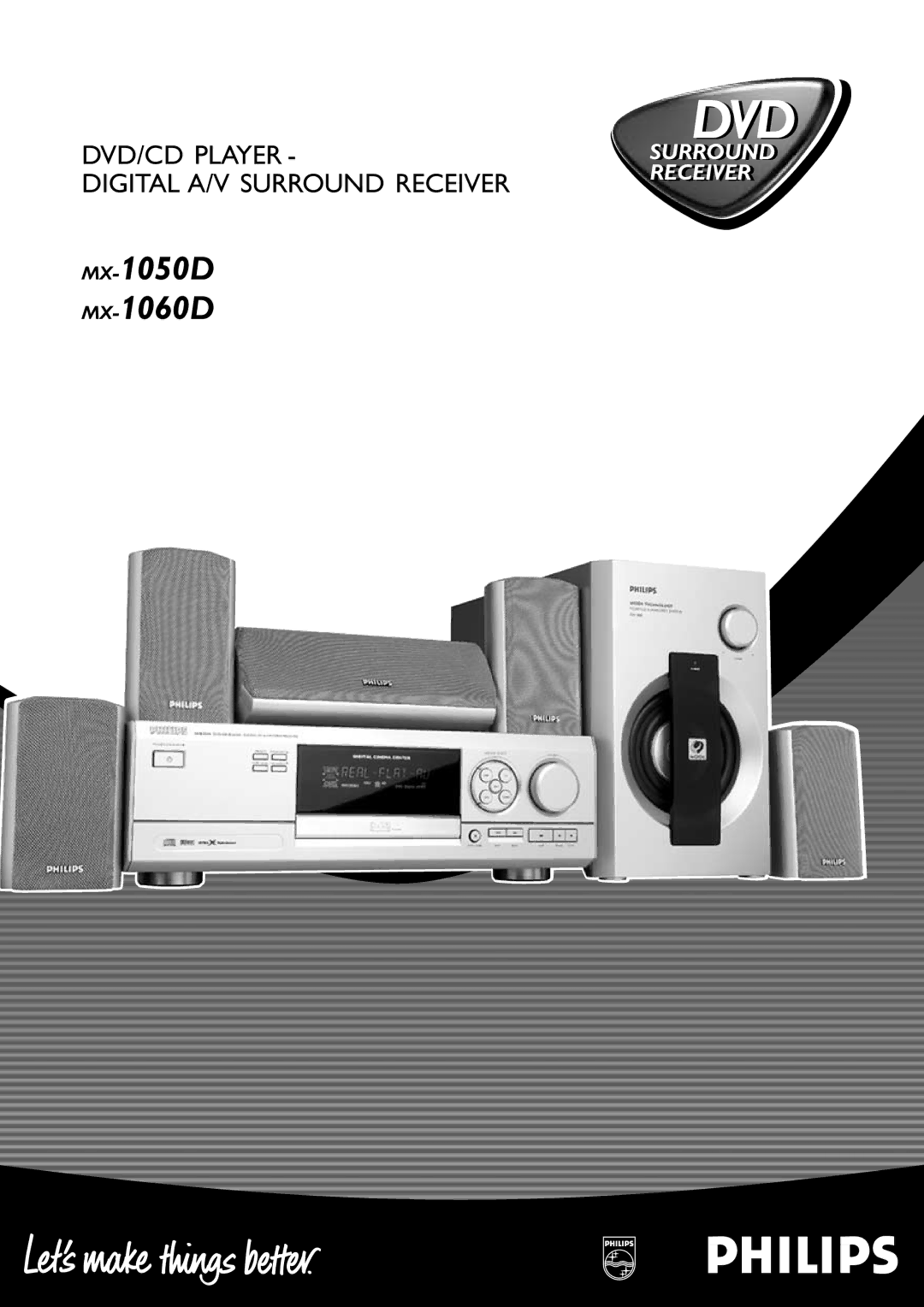 Philips MX-1050D, MX-1060D manual Dvd 