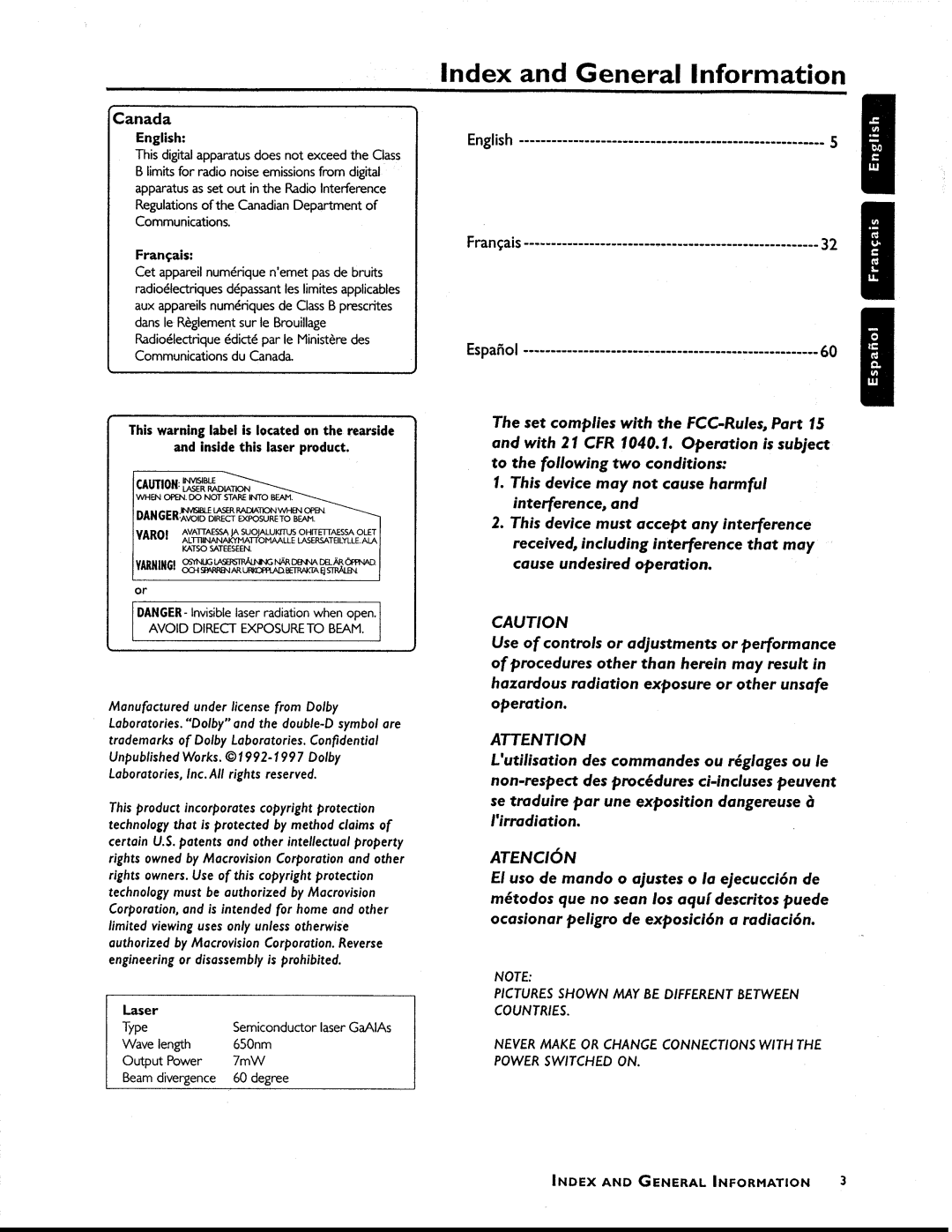 Philips MX1055D37 manual 