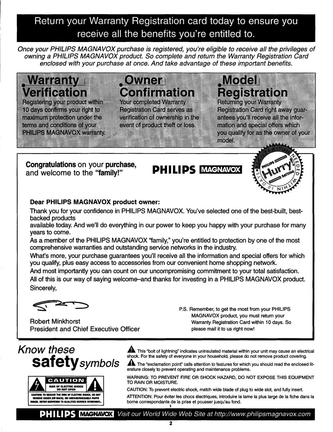 Philips MX2790B manual 