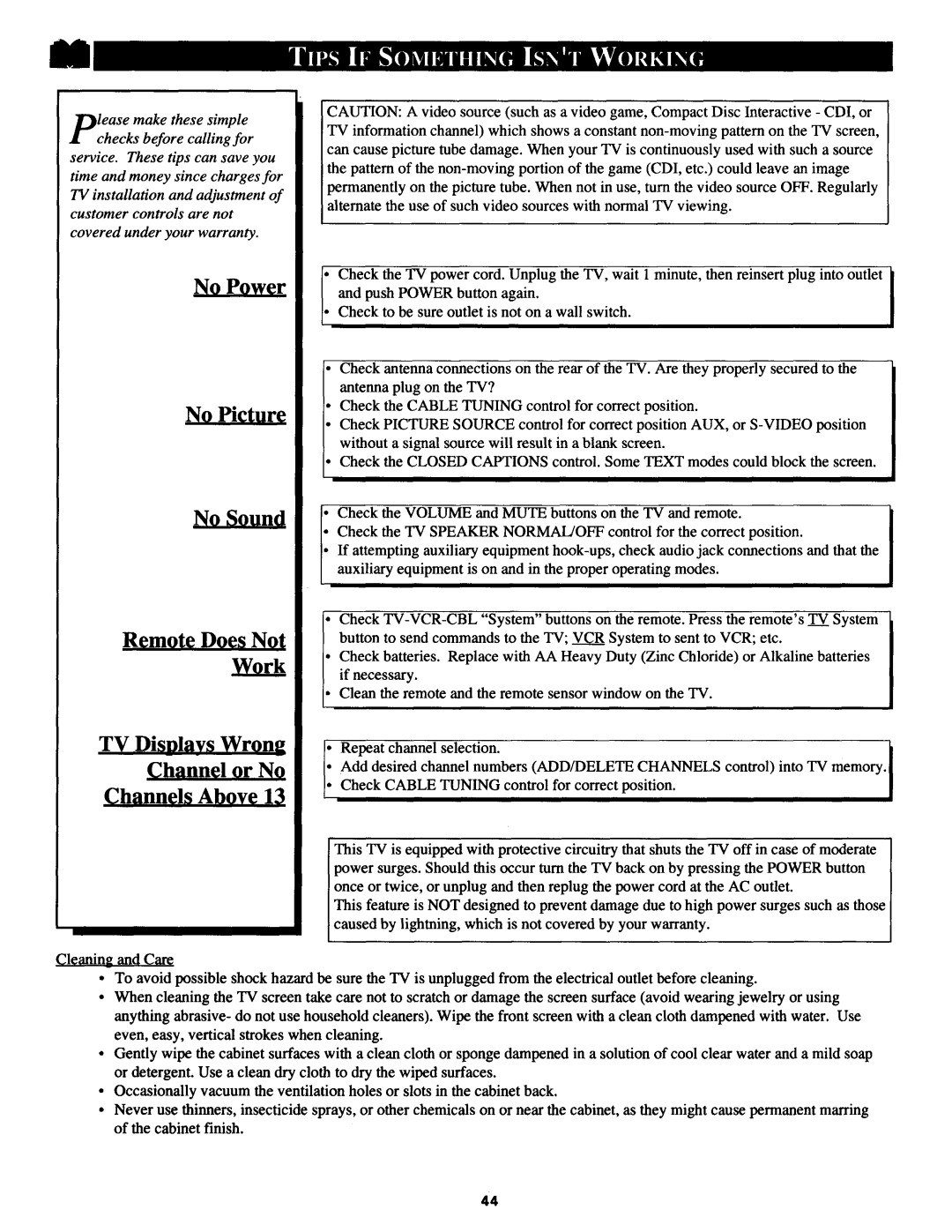 Philips MX2790B manual 